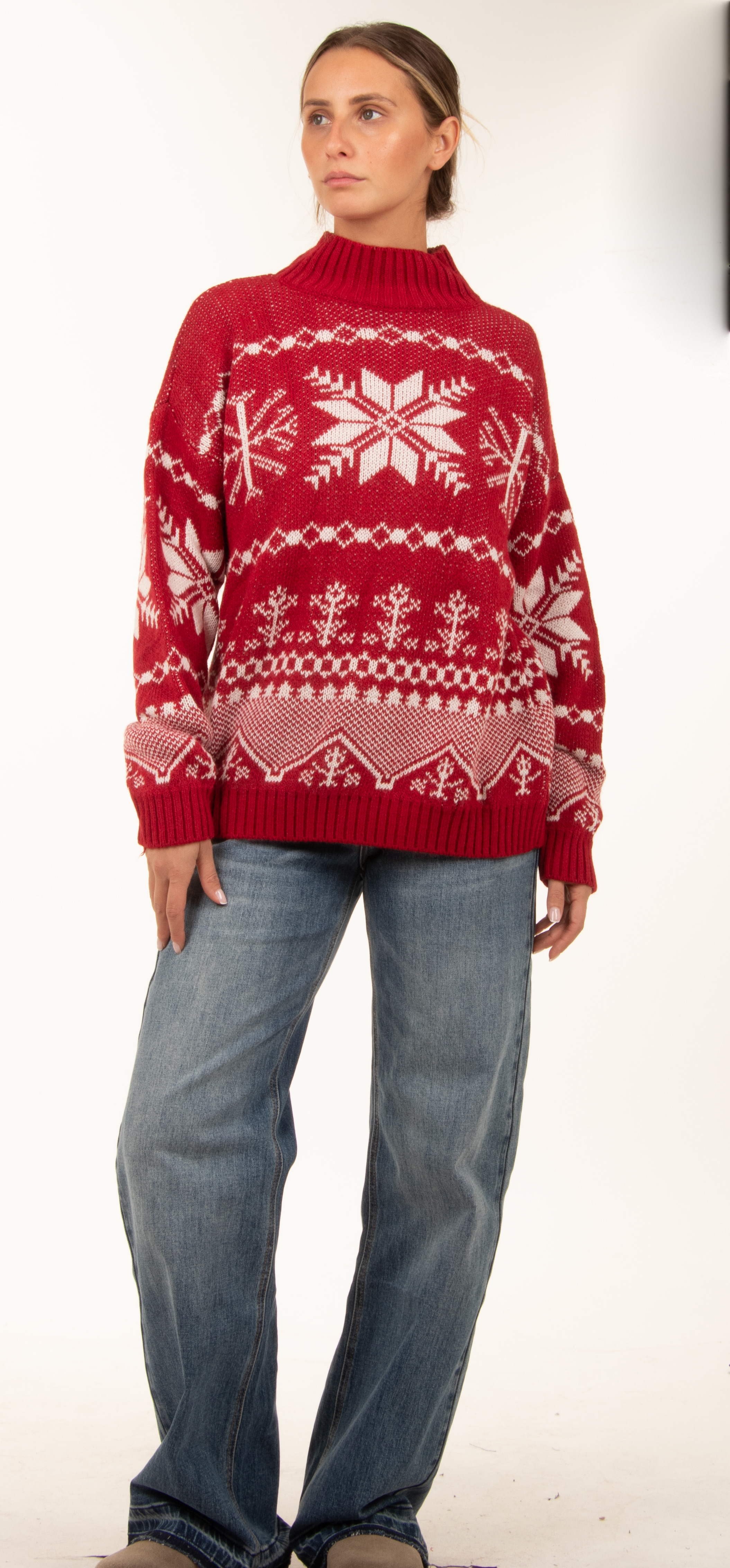Oversized Turtleneck Sweater
