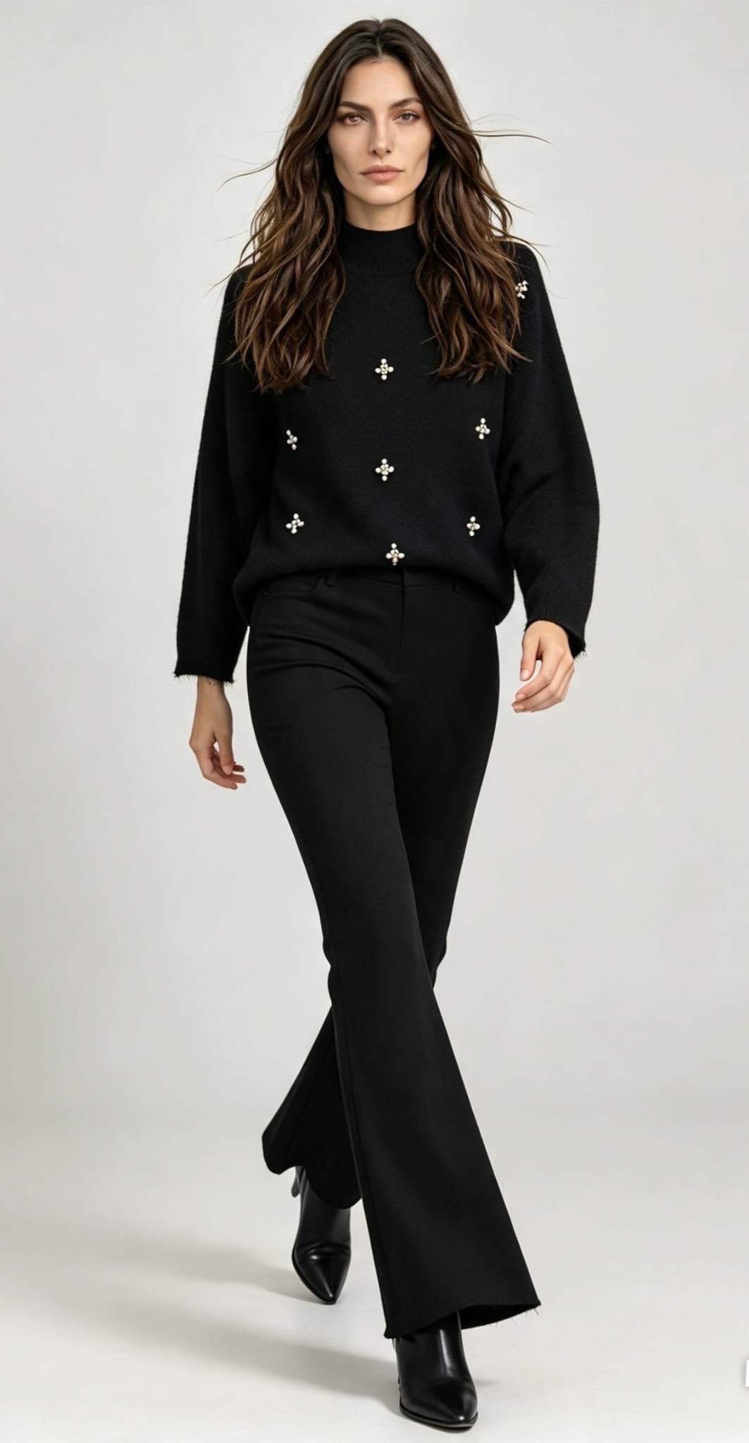 Loose Turtleneck Sweater
