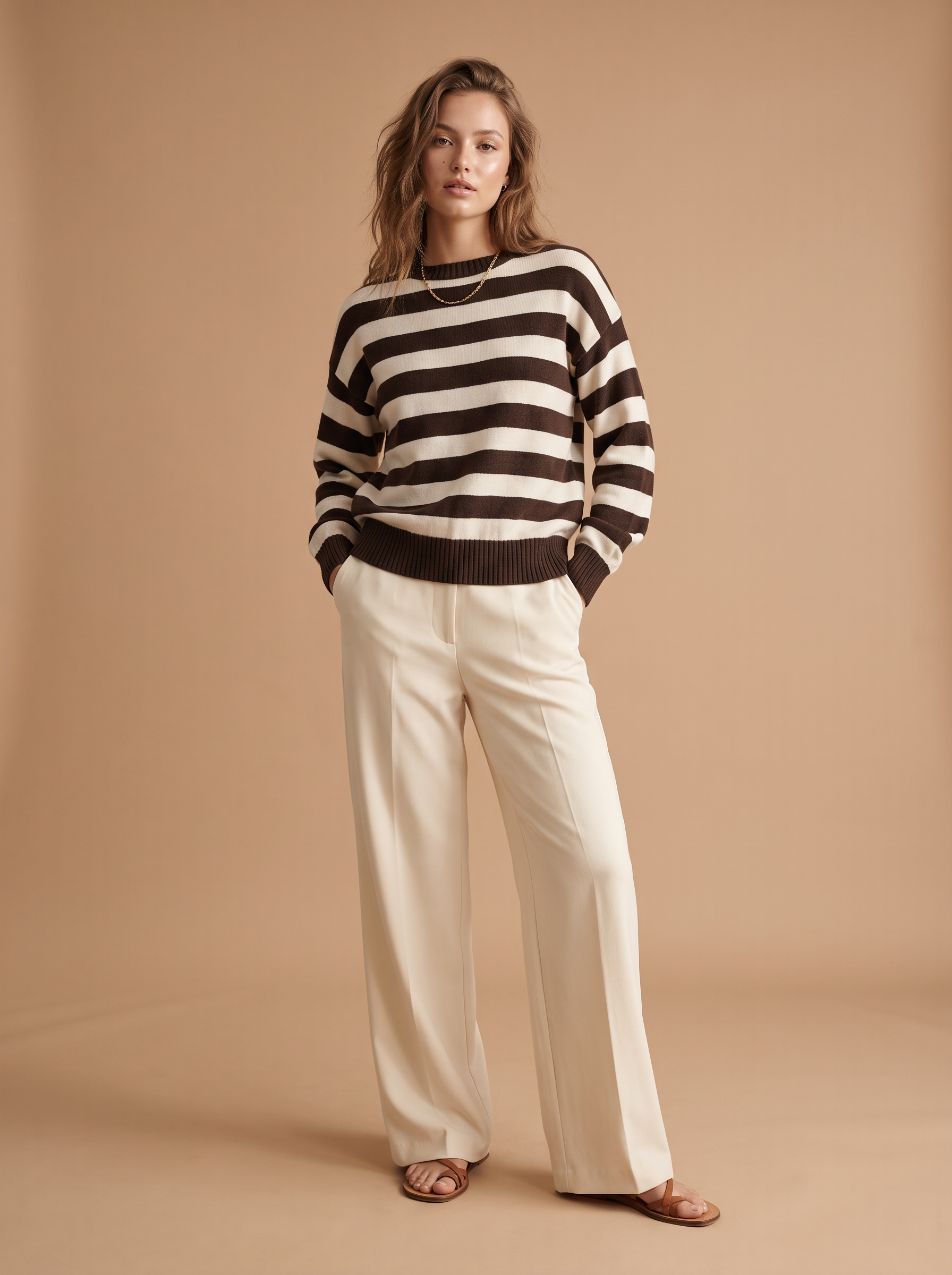 Relaxed Striped Sweater