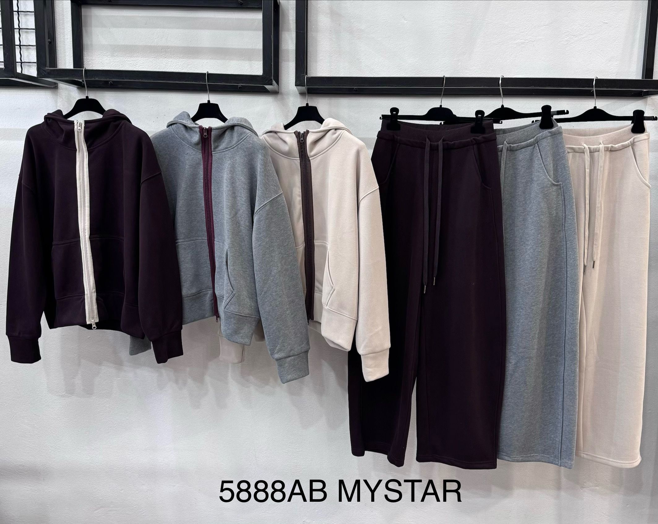 Hooded Tracksuit Set