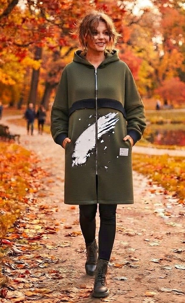 Relaxed Hooded Coat