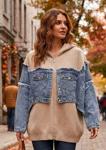 Oversized Hooded Jacket