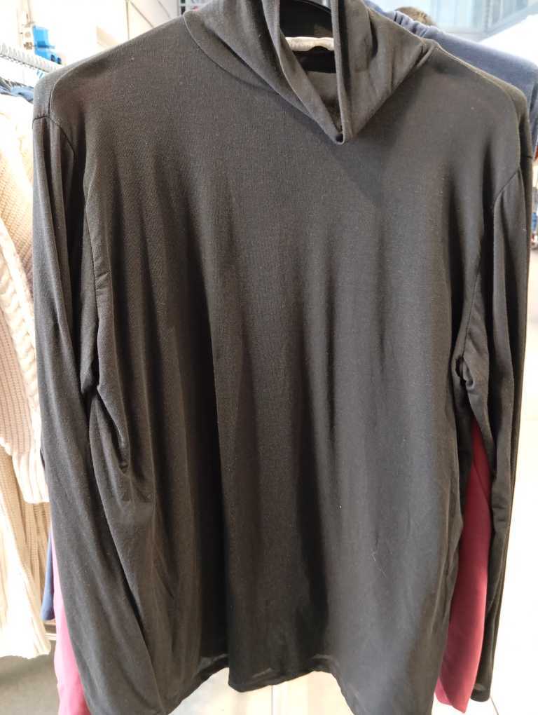 Straight Turtleneck Top
