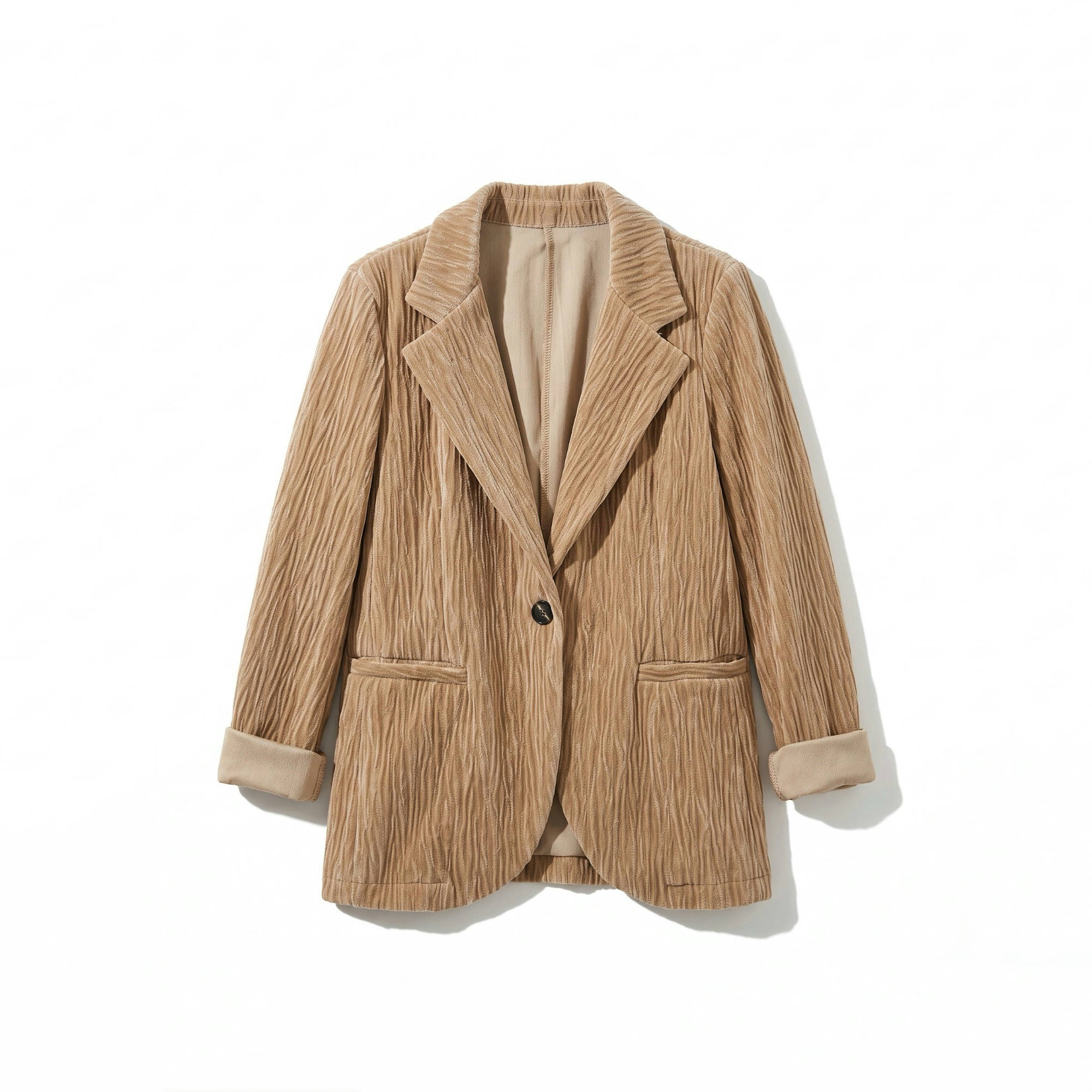 Extended Tailored Jacket with Lapels