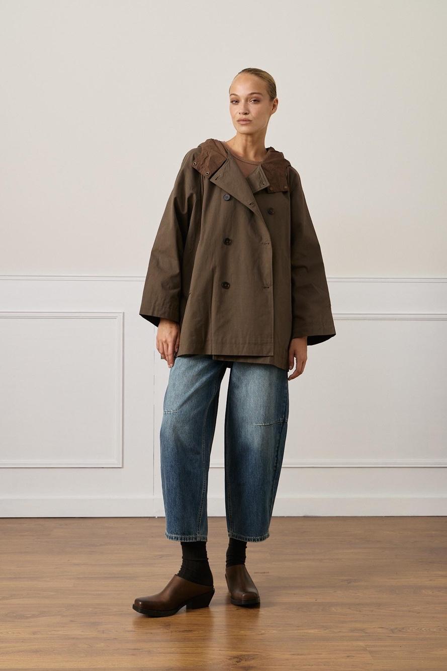 Long Hooded Coat