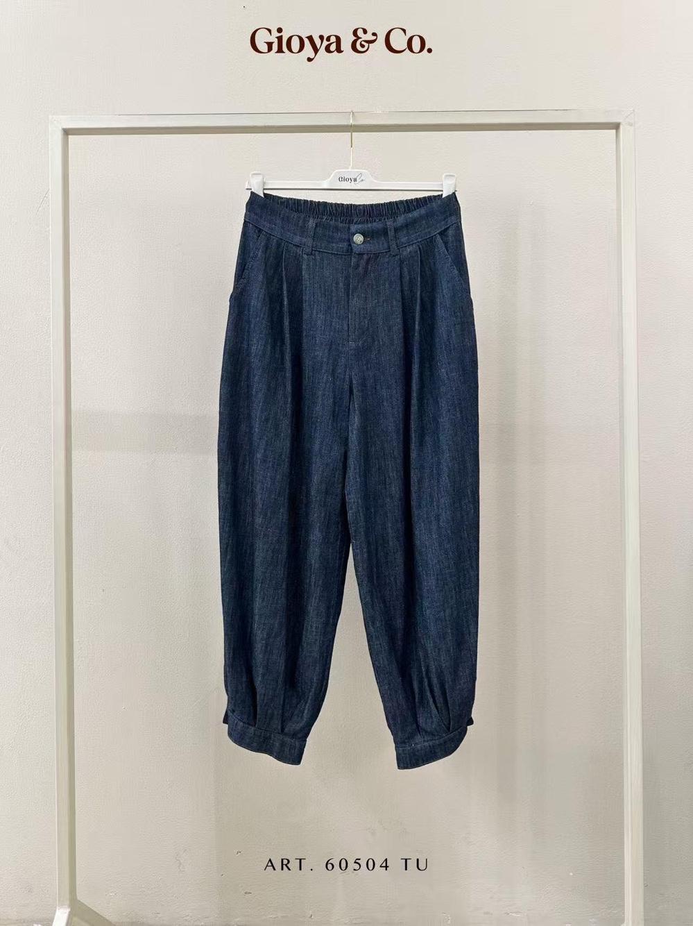 Pleated Balloon Trousers