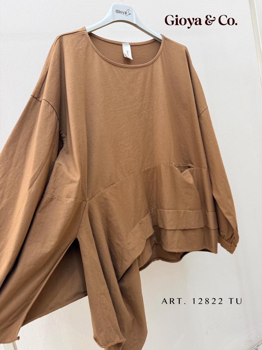 Asymmetric Oversize Top