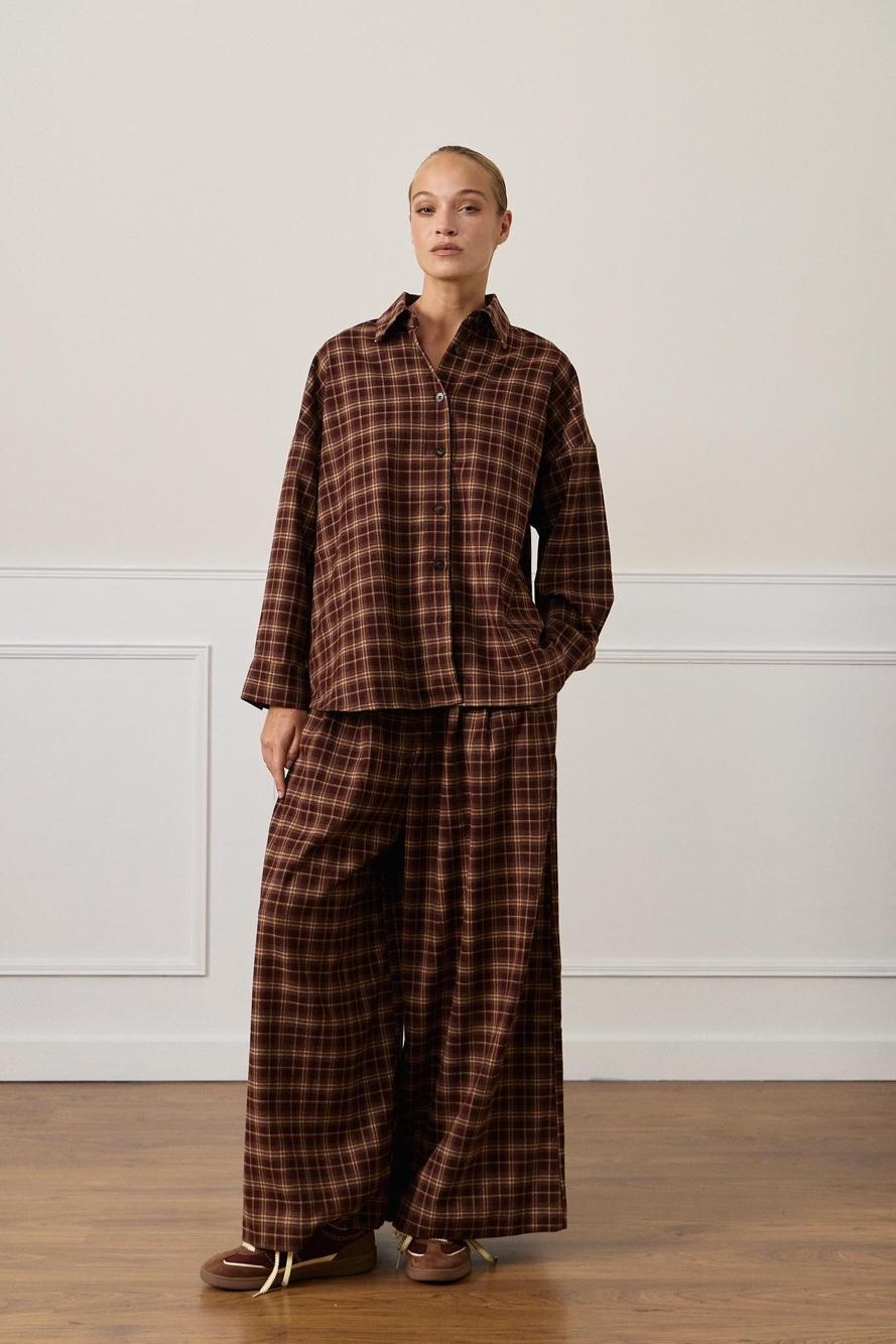 Oversized Checked Shirt