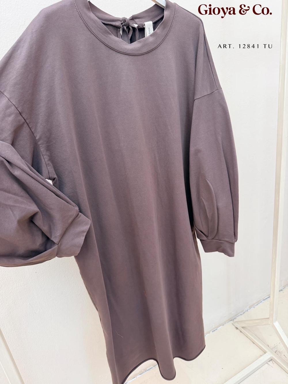 Oversized Drawcord Dress
