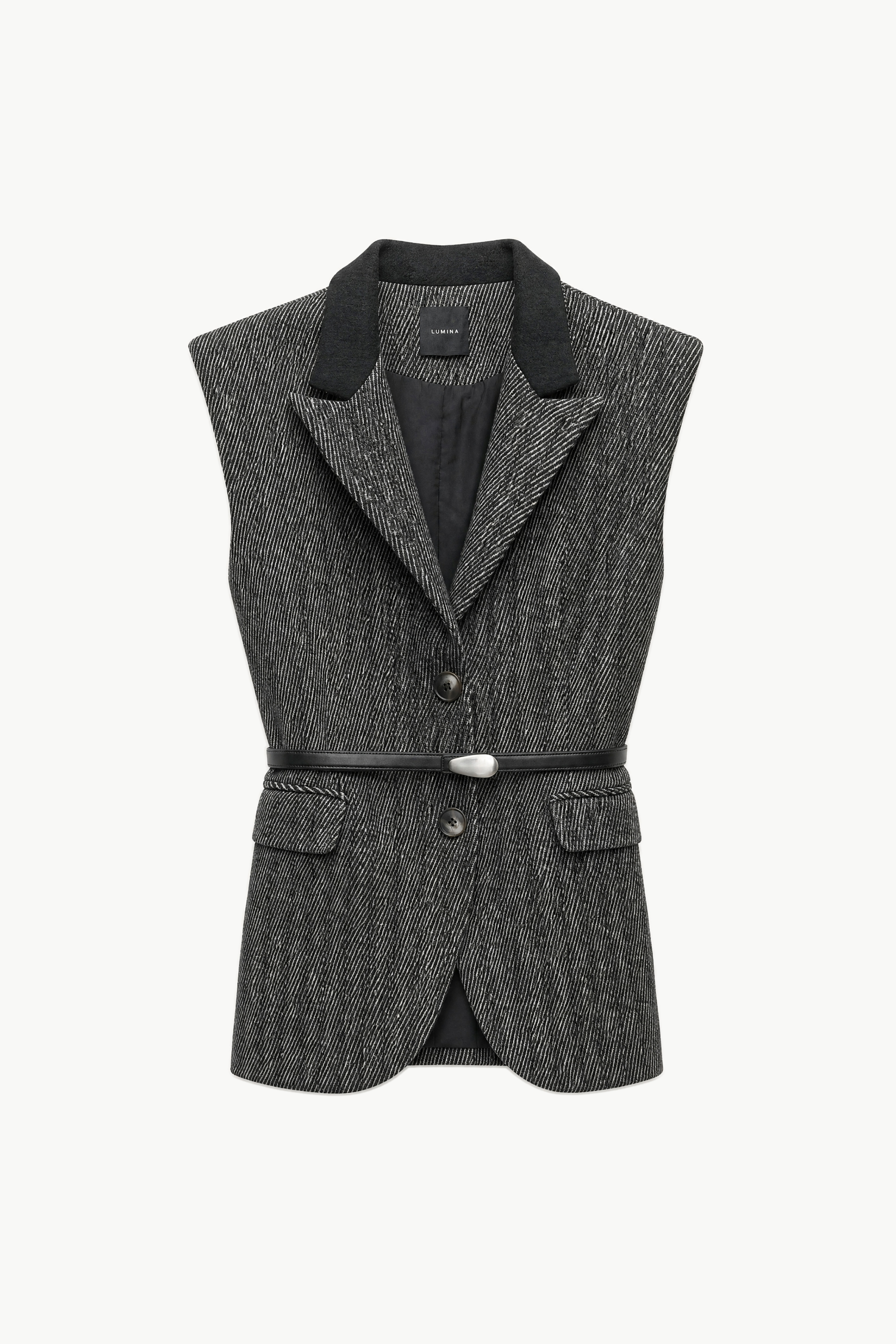 Tailored Waistcoat with Belt