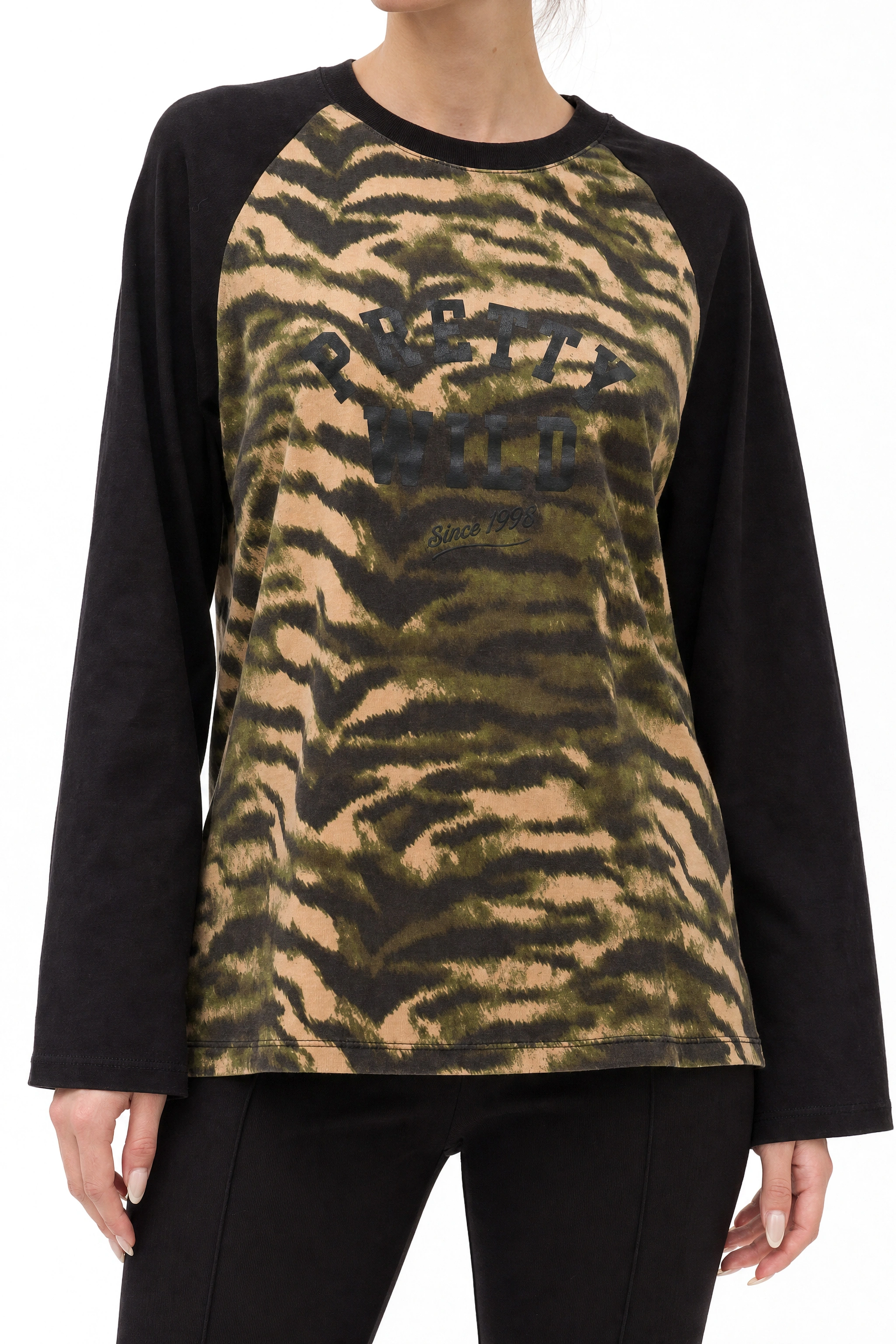 Oversized Printed Sweater