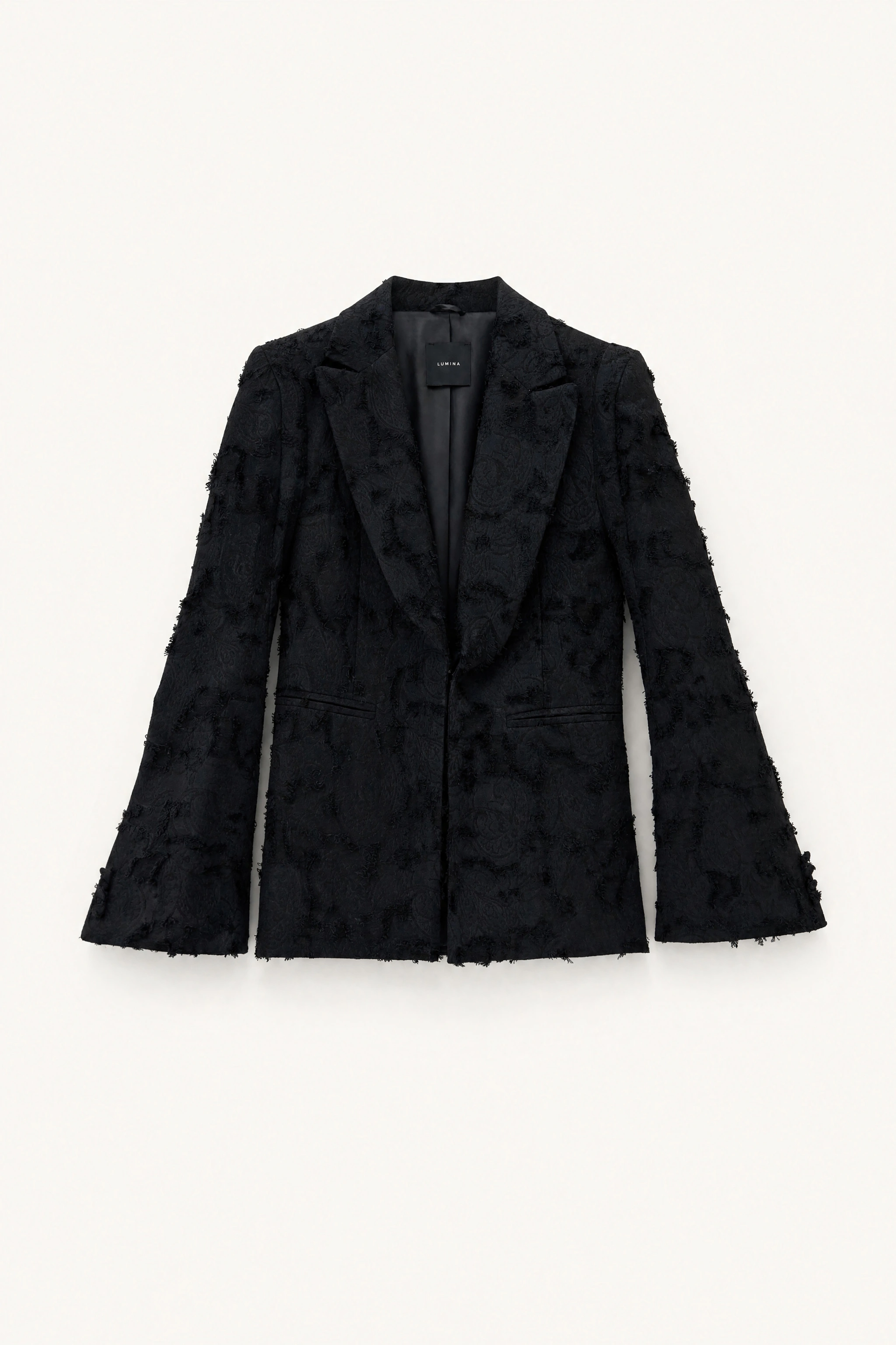 Tailored Blazer with Collar
