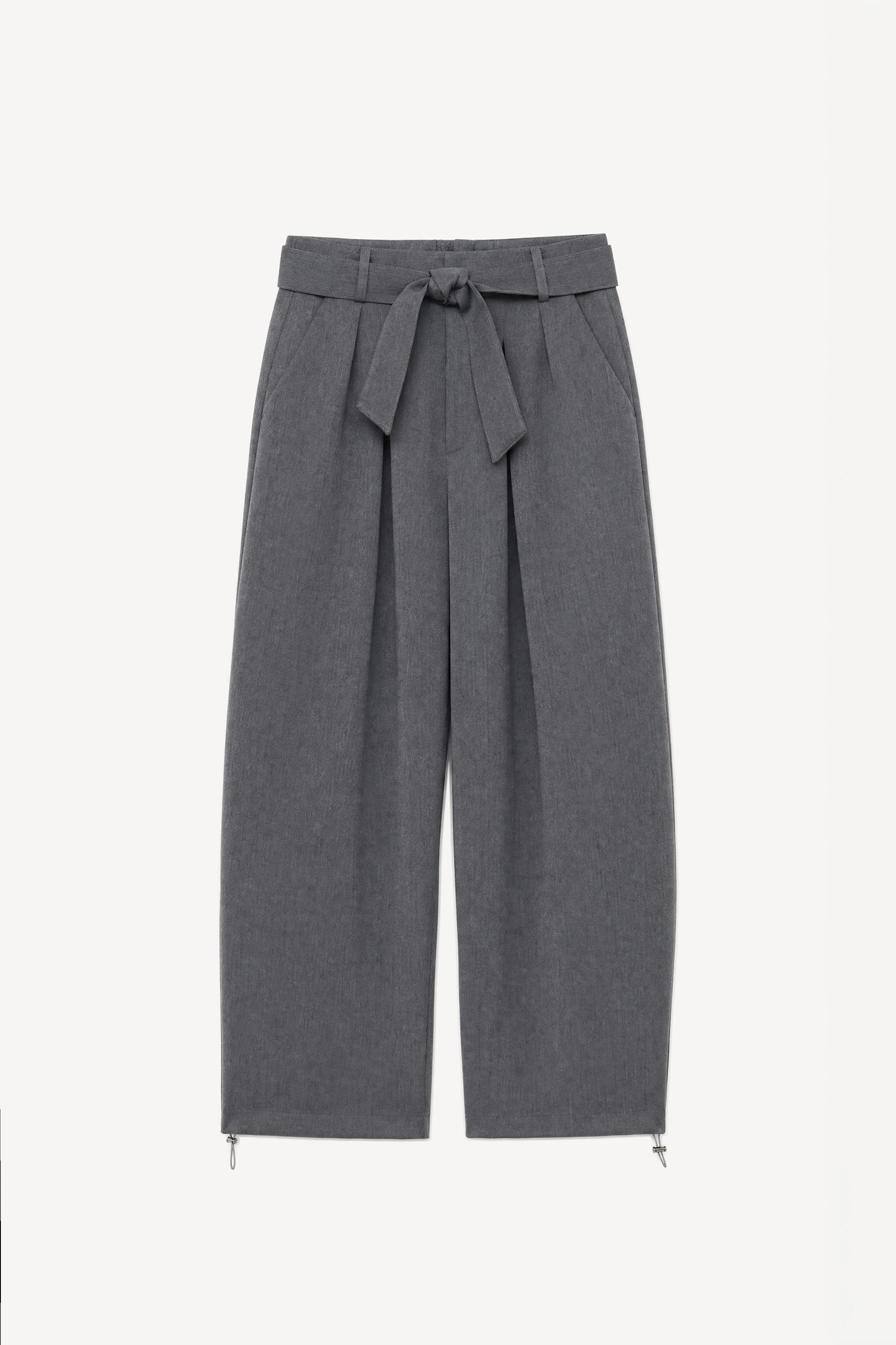 Wide Pleated Trousers