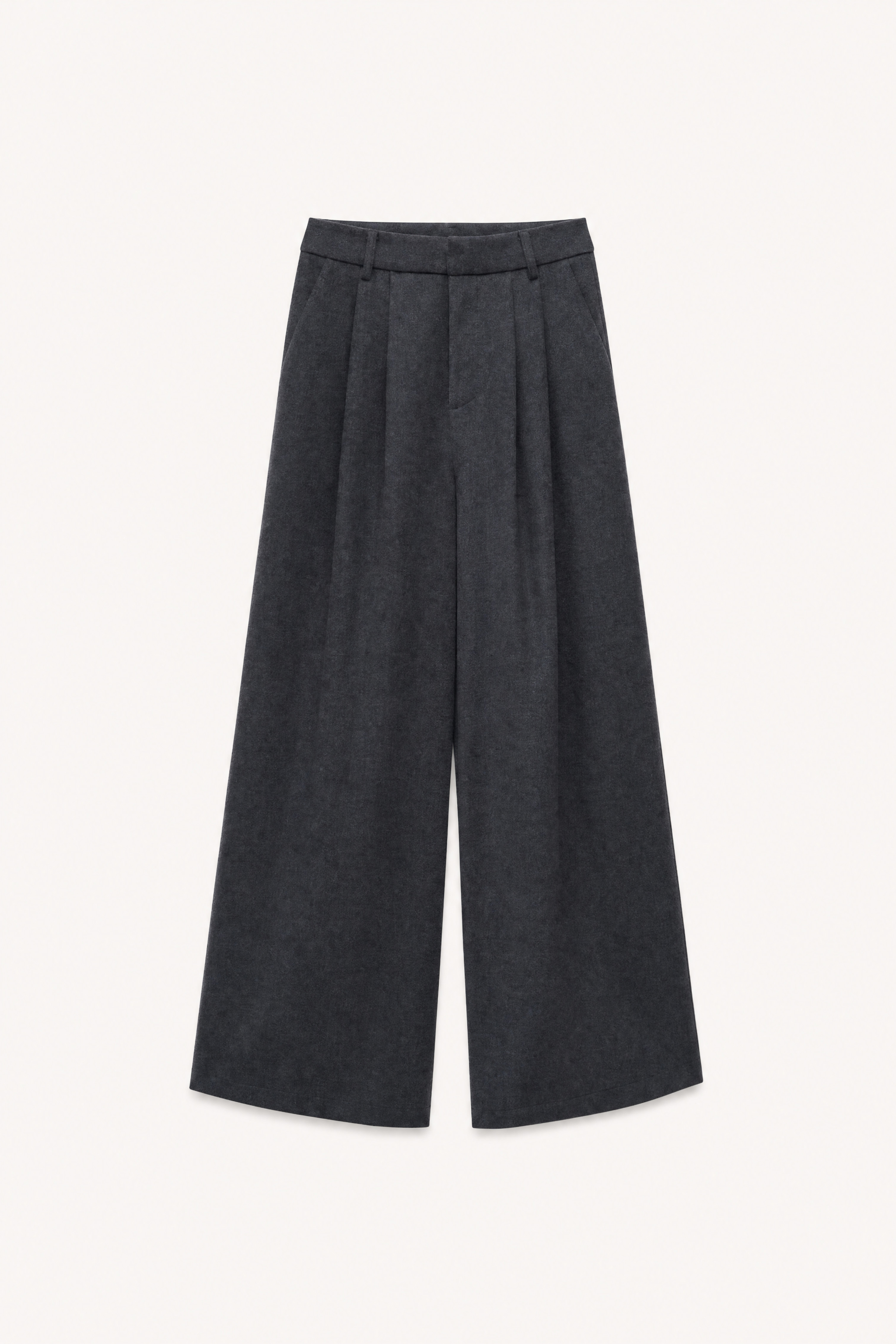 Straight High‑Waist Trousers