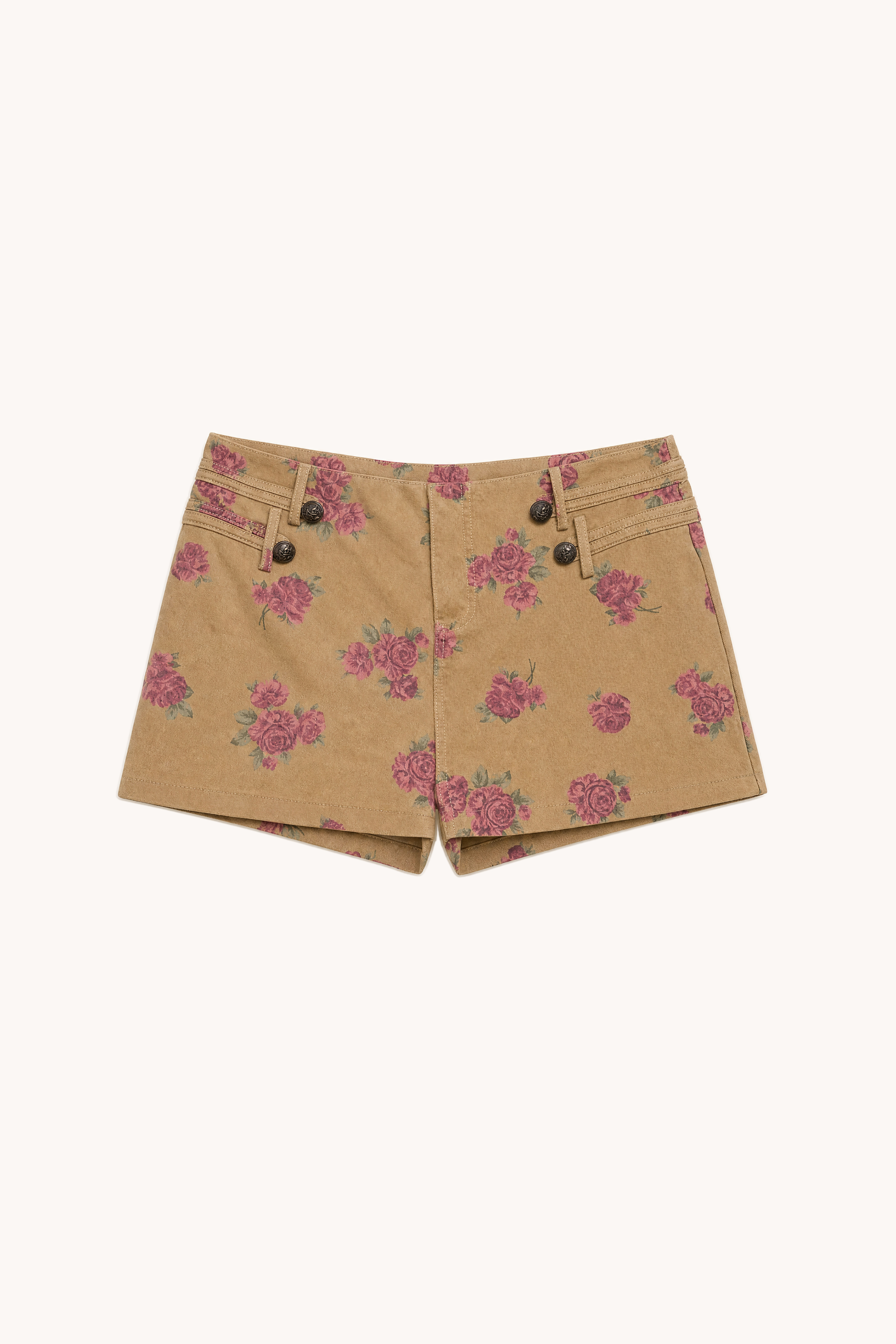 Skort with Skirt Effect
