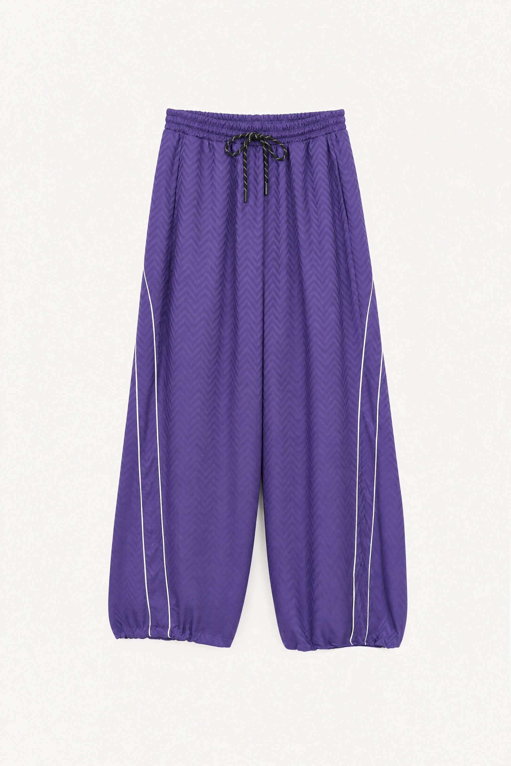 Drawstring Wrap-Style Joggers