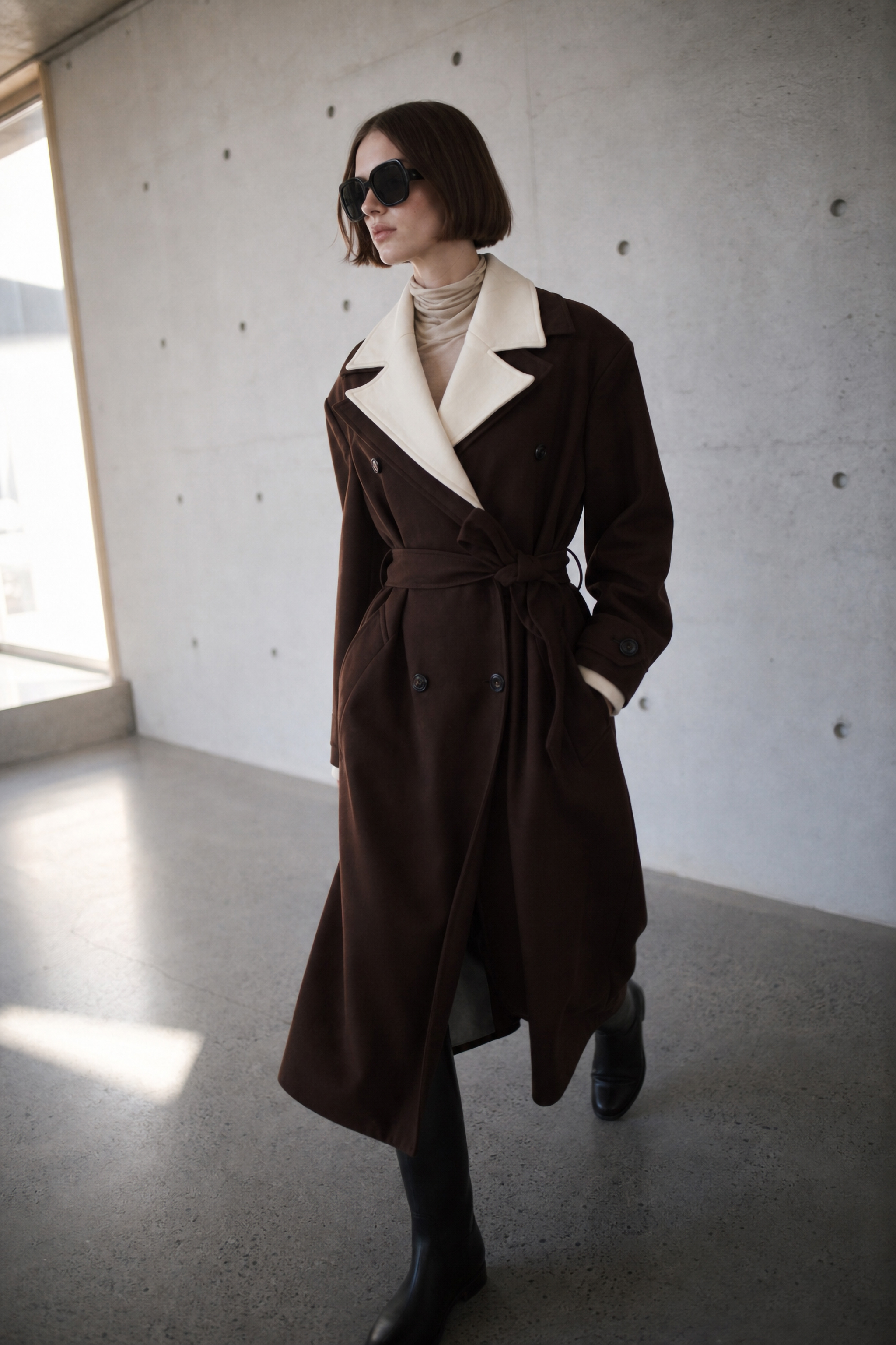 Maxi Belted Coat