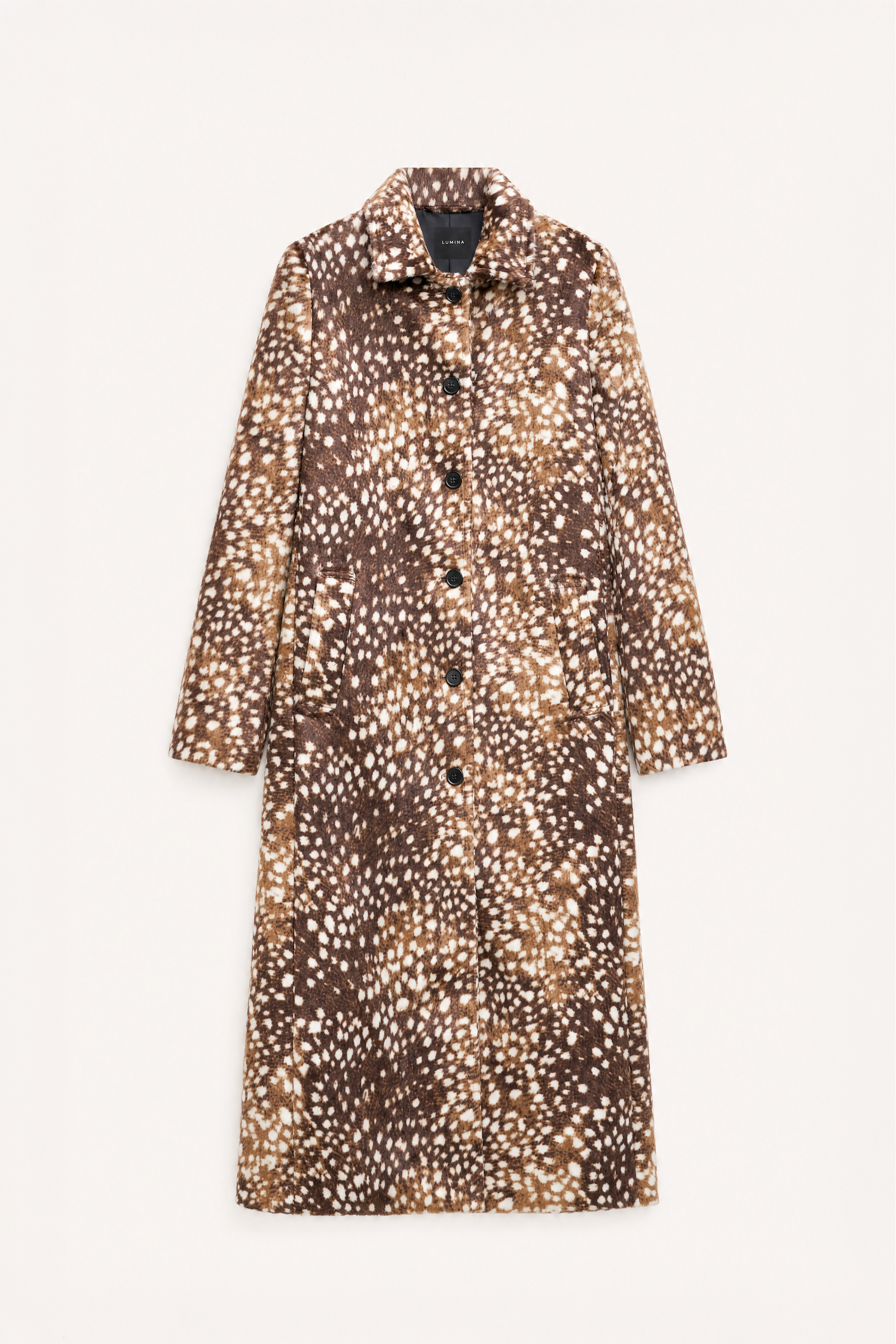 Maxi Coat with Collar