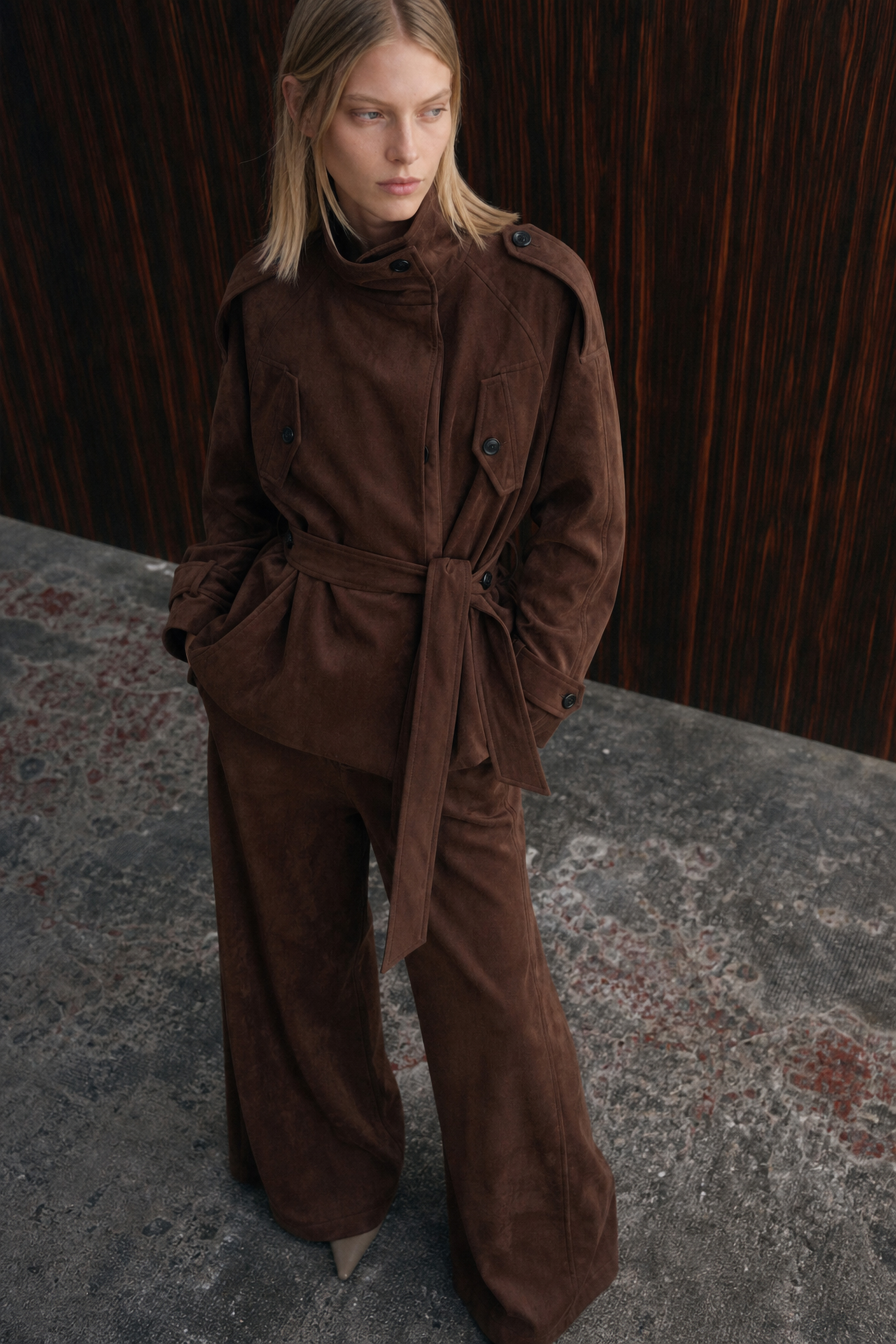 Safari Jacket with Belt