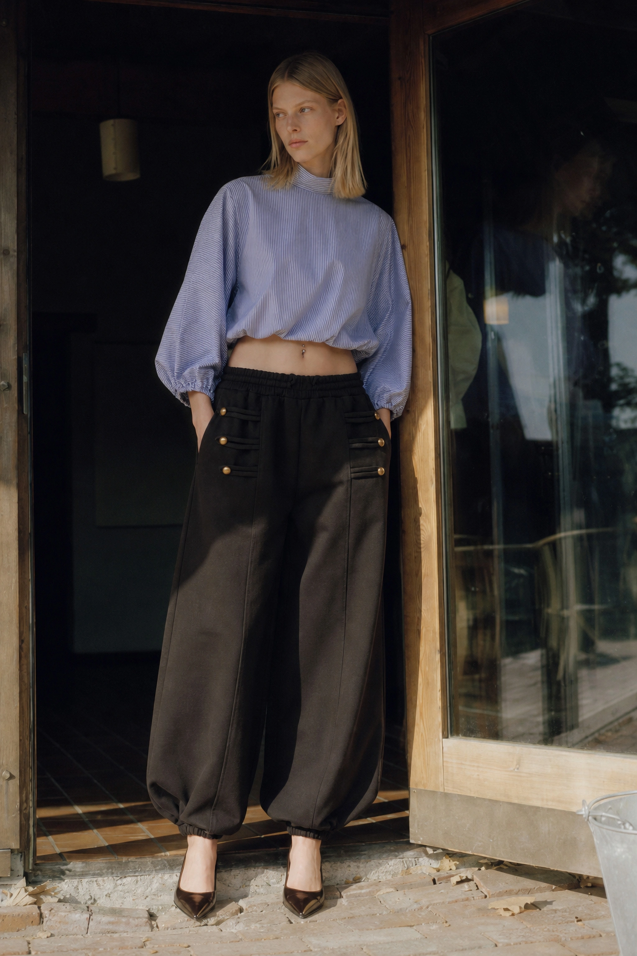 Drawstring Jogger Trousers