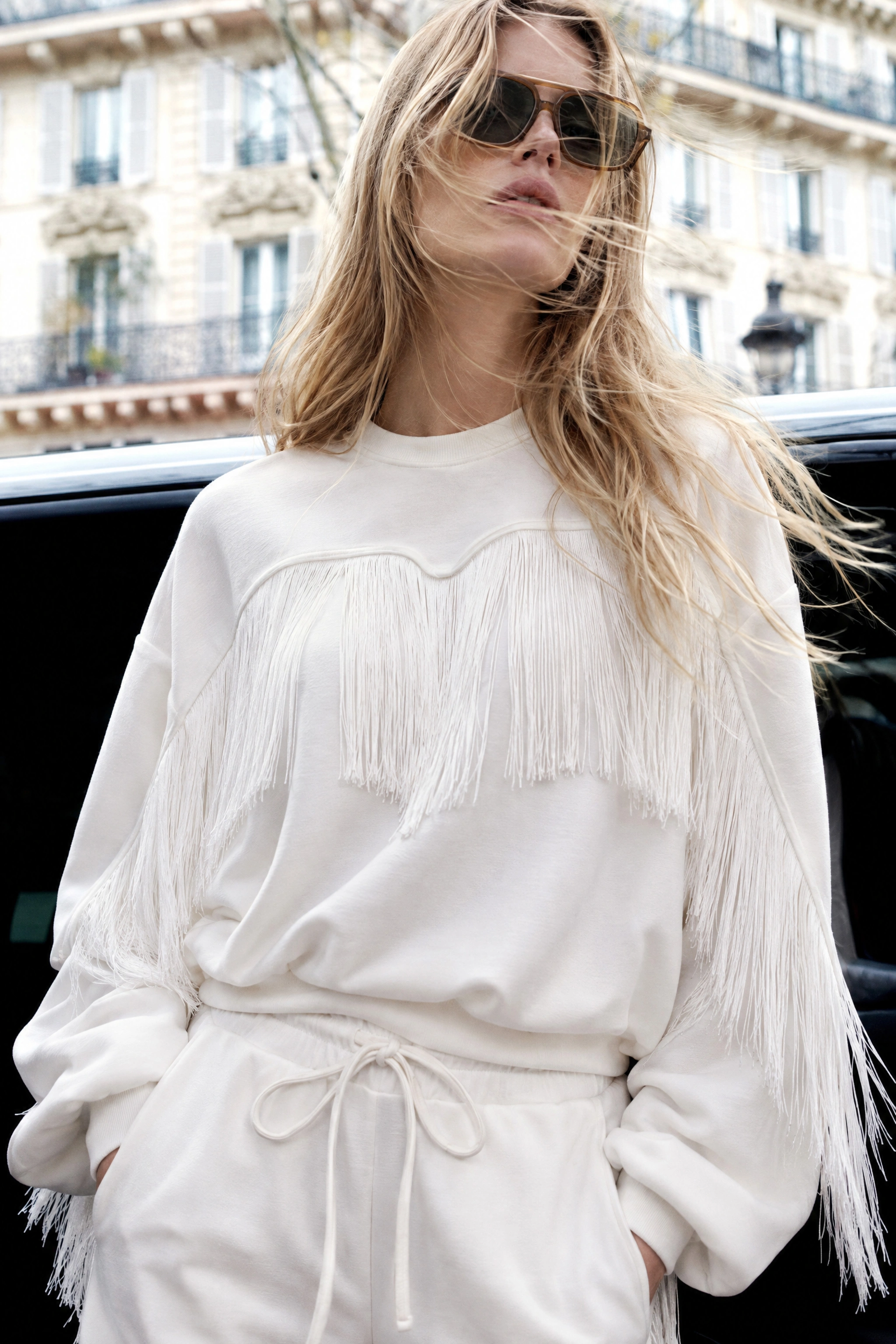Fringe Sweatshirt