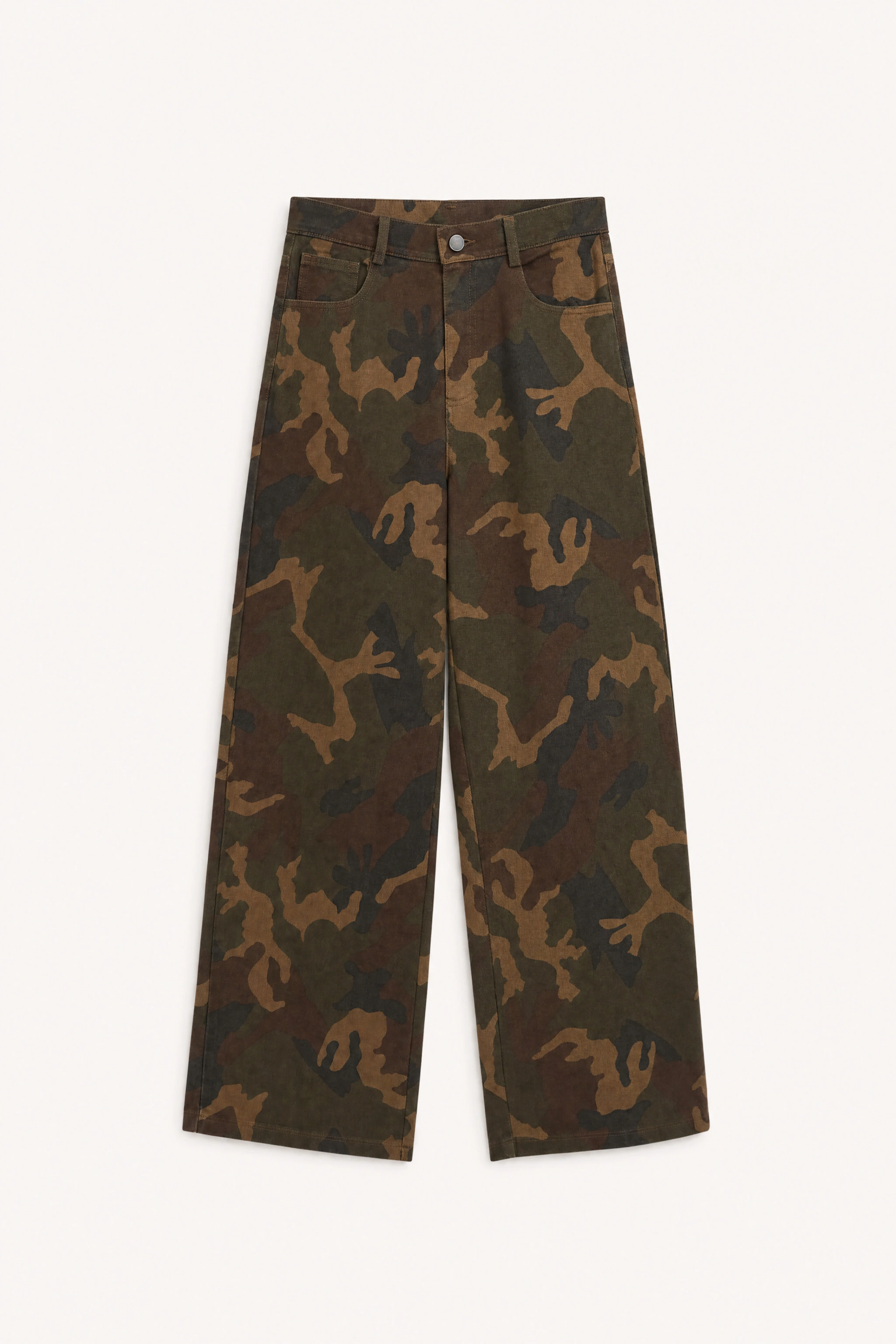 Wide Camo Trousers