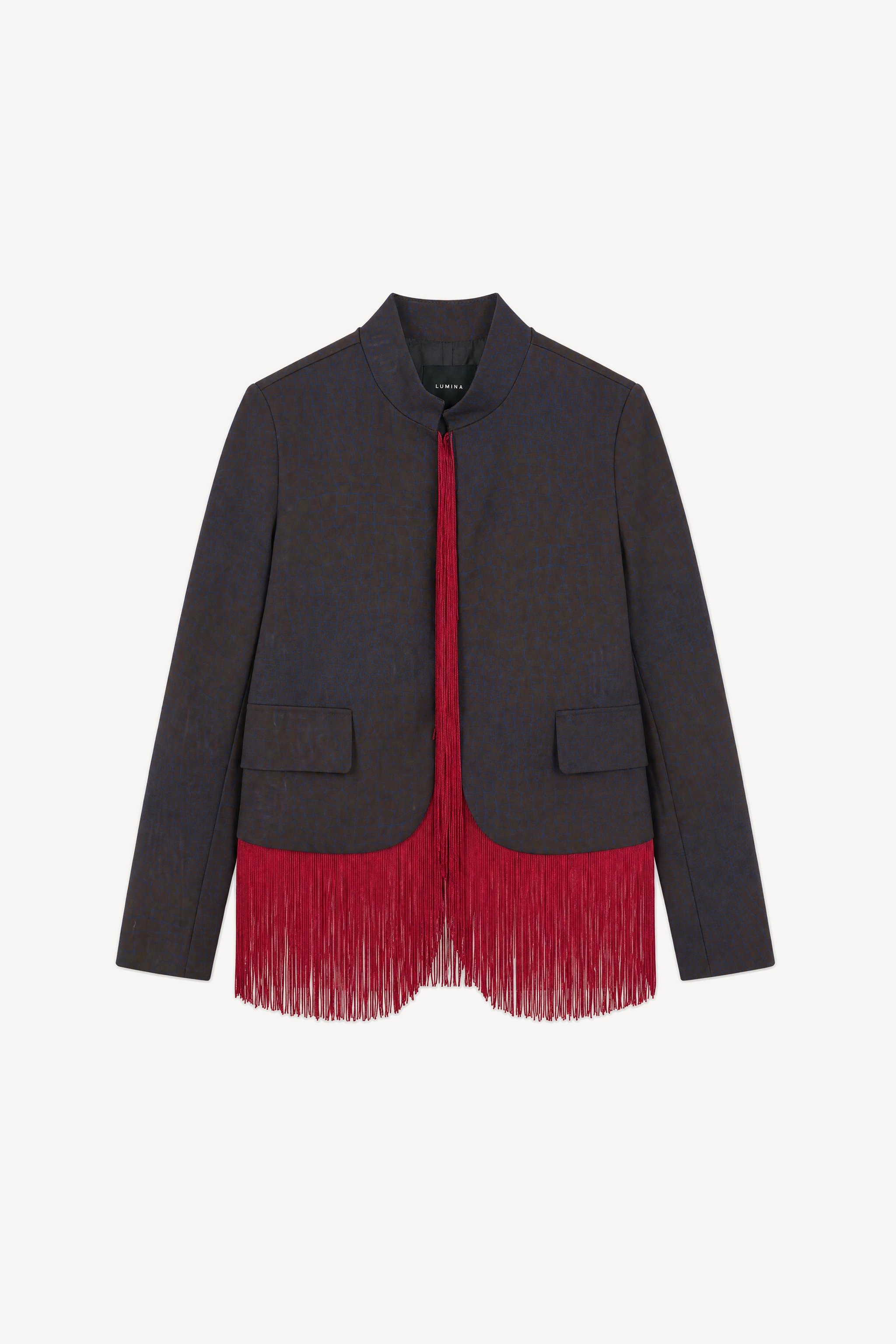 Tailored Fringe Jacket