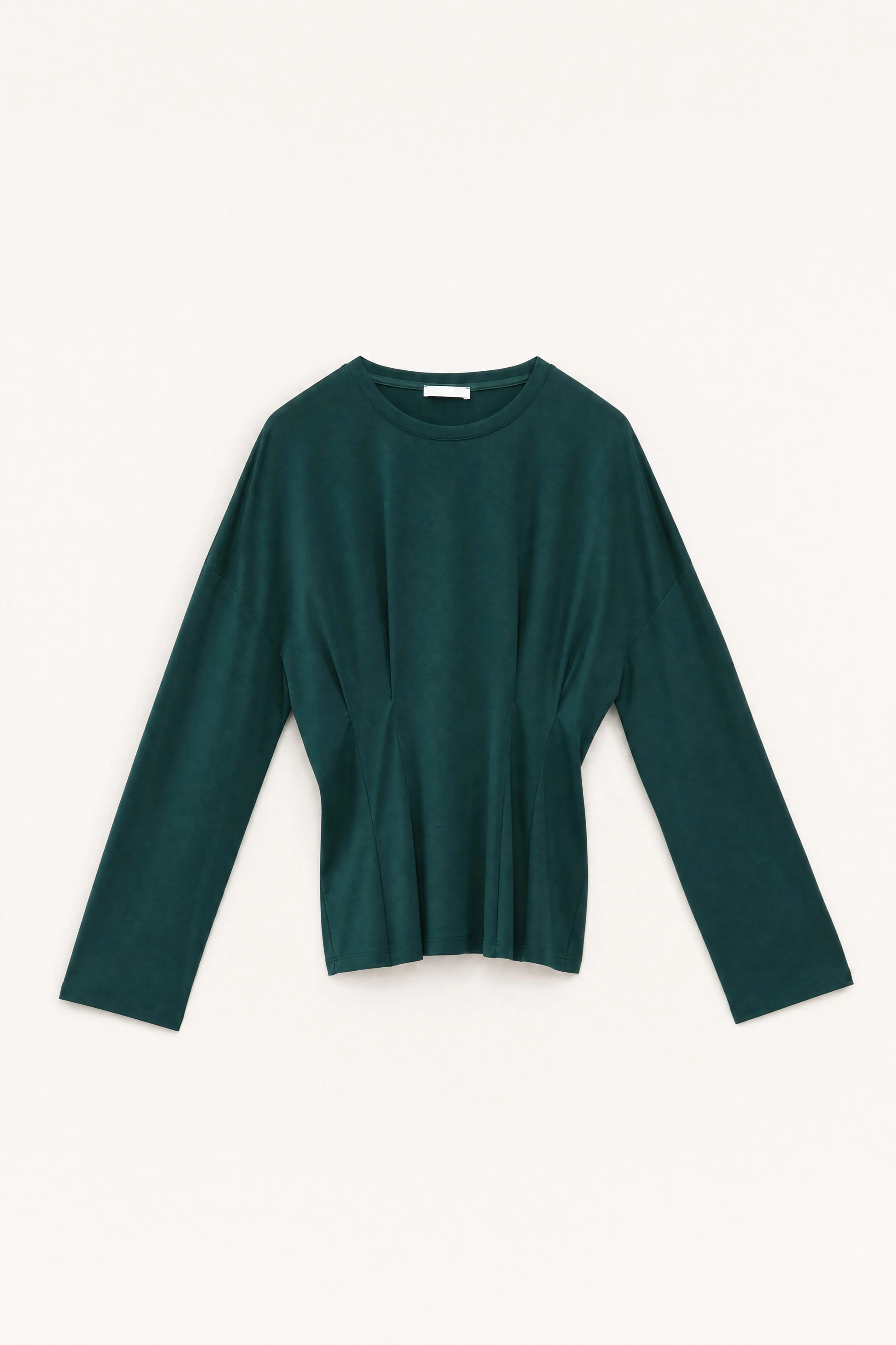 Pleat-Detail Blouse