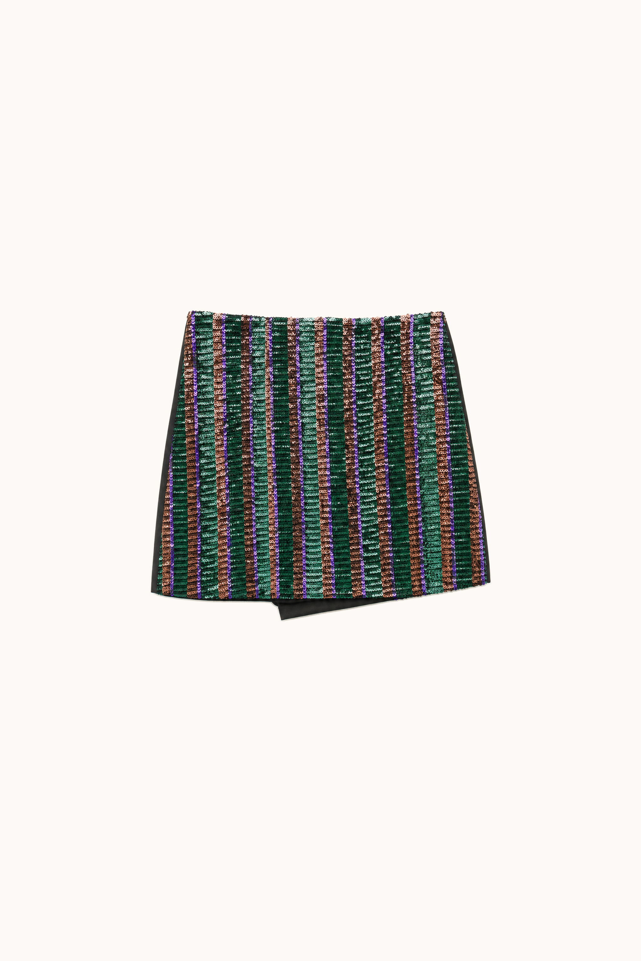 A-line Mini Skirt with Sequins