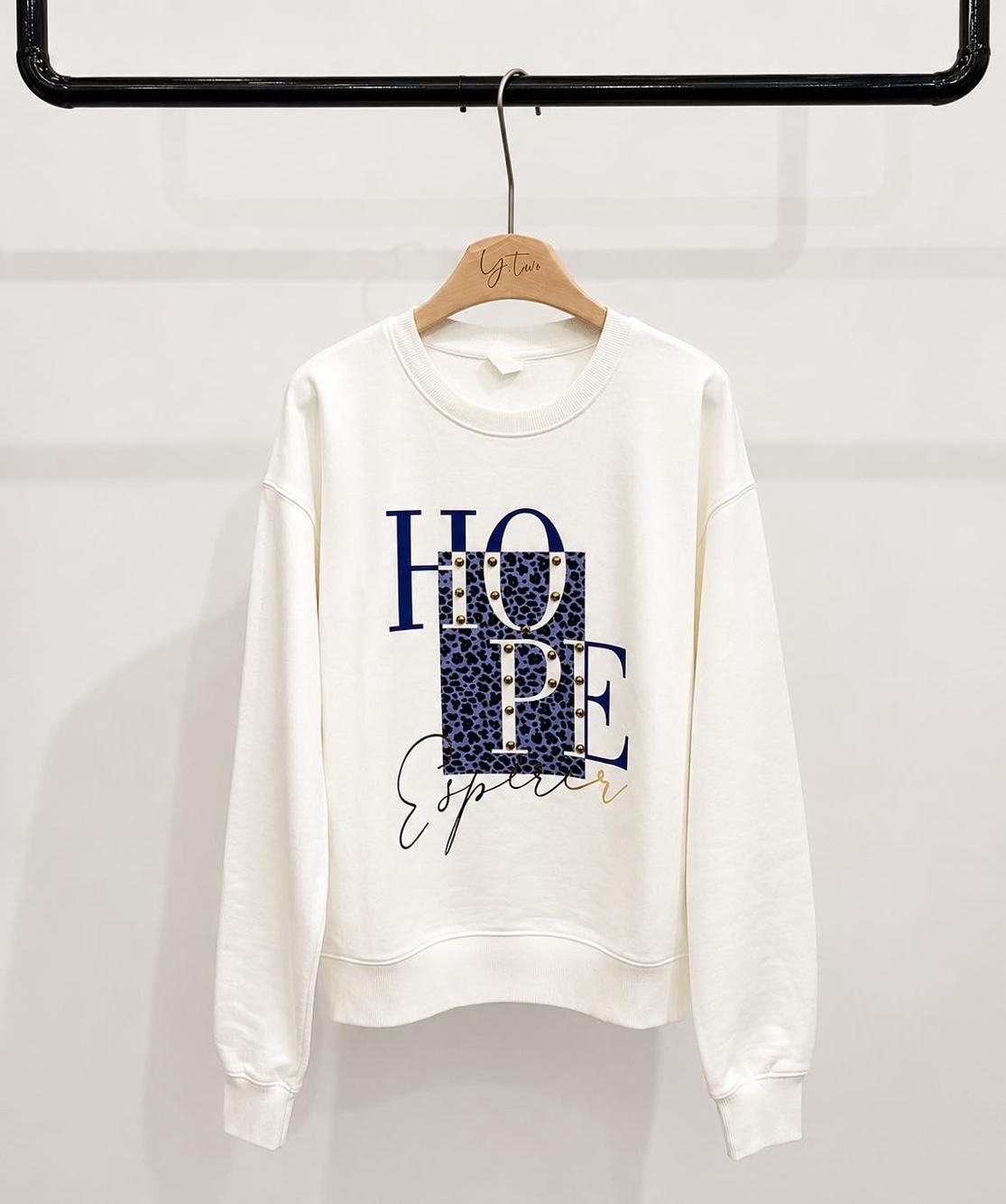 Relaxed Stud-Embellished Sweatshirt
