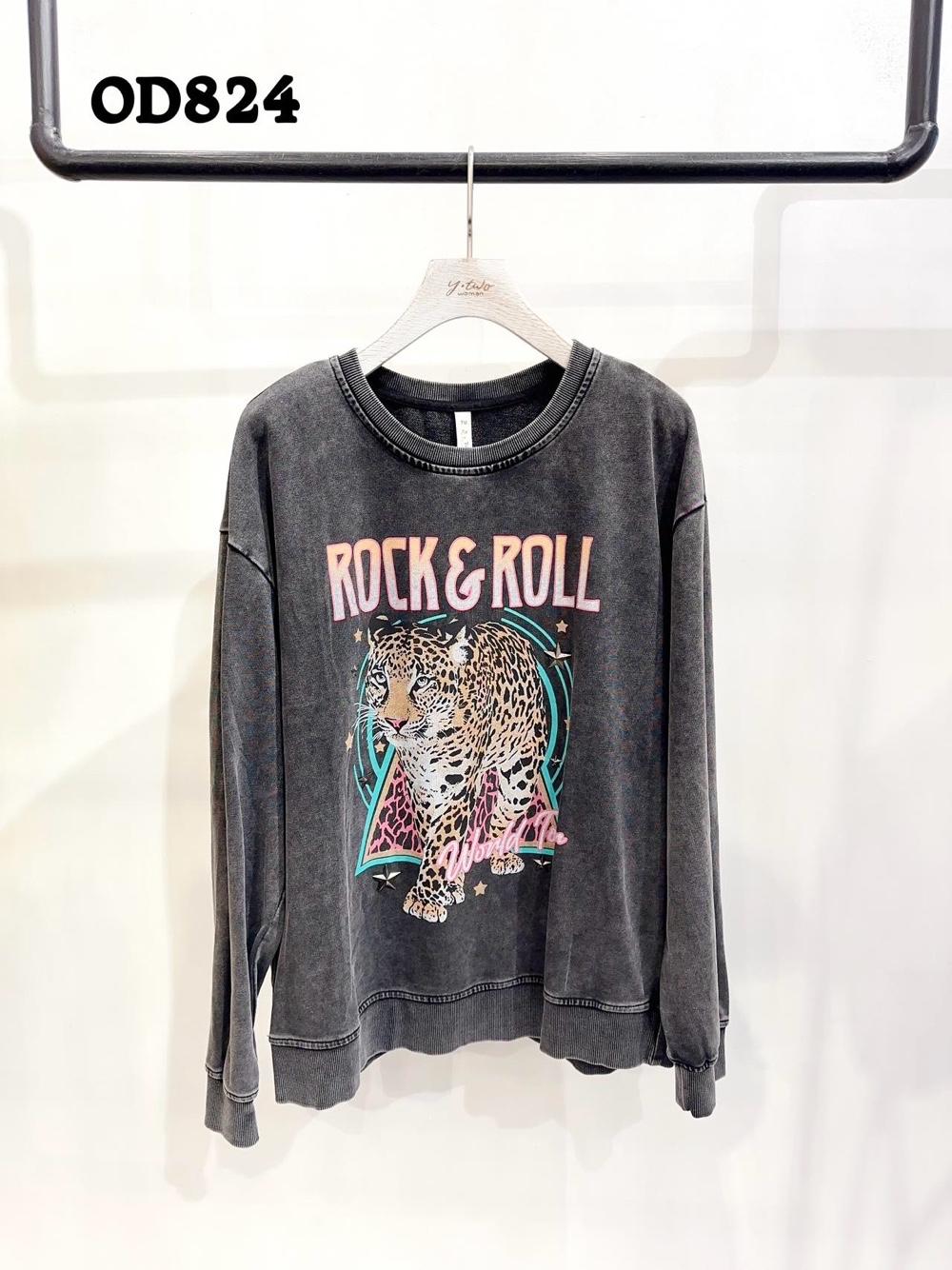 Oversize Sweatshirt with Print