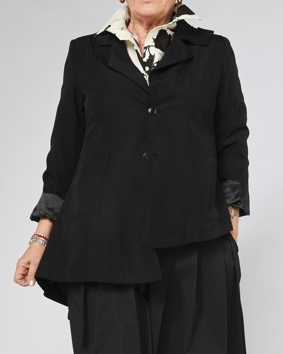 Asymmetric Blazer Jacket