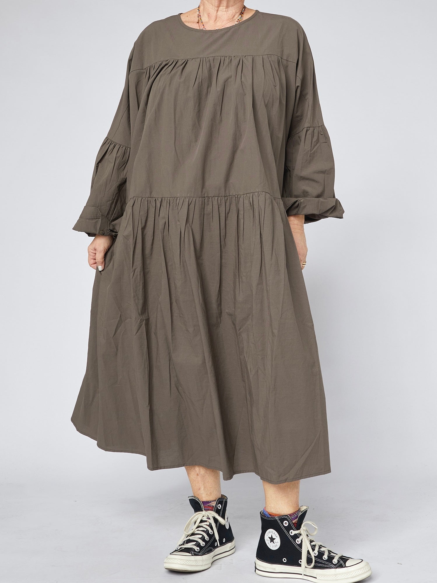 Baby Doll Midi Dress