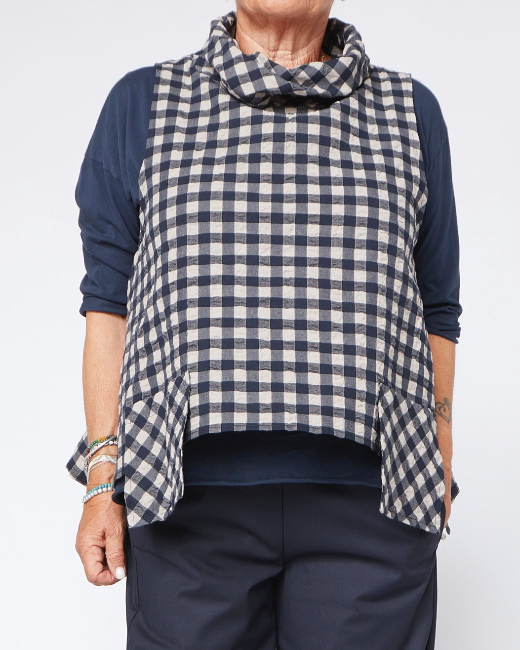 Relaxed Turtleneck Top